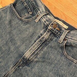 Levi Strauss & Co High Waisted Mom Shorts